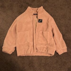 Fluffy Zip Up Winter Coat